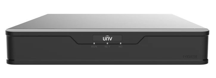 16-канальний гібридний XVR відеореєстратор Uniview XVR301-16Q3 Black, 8Мп