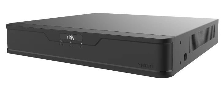 16-канальний гібридний XVR відеореєстратор Uniview XVR301-16Q3 Black, 8Мп