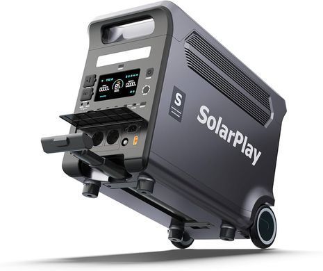 Портативна зарядна станція SolarPlay Q3600 (3600W/3840Wh)
