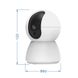 Поворотна Wi-Fi камера з мікрофоном Light Vision VLC-6492S(Tuya), 2Мп
