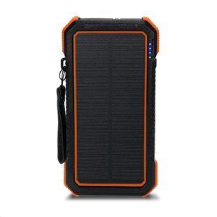 Повербанк з сонячною панеллю Kraft TPB-1820SLP Orange 20000 mAh