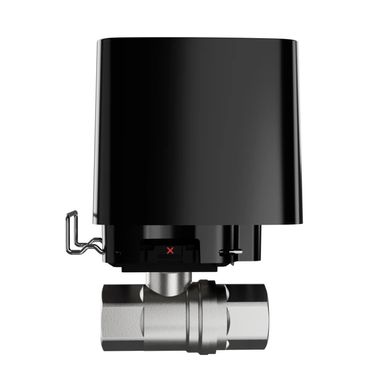 Кран перекрытия воды с дистанционным управлением Ajax WaterStop 1" Black