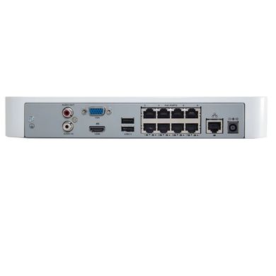 8-канальний IP відеореєстратор з PoE Uniview NVR301-08L-P8, 8Мп