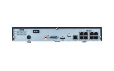 8-канальний IP PoE відеореєстратор Tyto N1L-08P NVR, 8Мп