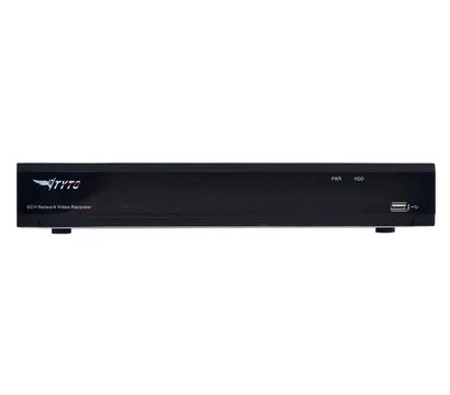 8-канальний IP PoE відеореєстратор Tyto N1L-08P NVR, 8Мп