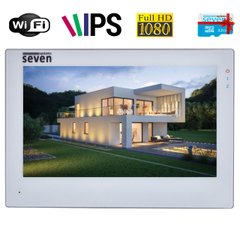 Wi-Fi відеодомофон SEVEN DP-7577FHDW IPS white