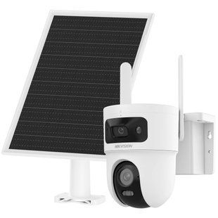 Поворотная 4G камера с солнечной панелью Hikvision DS-2CFSP8-D/4G, 8Мп