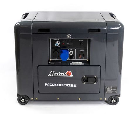 Дизельный генератор MATARI MDA8000SE максимальная мощность 6 кВт