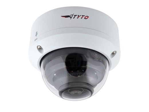 Купольная антивандальная IP камера Tyto IPC 5D36-F1S-30 (AI), 5Мп