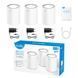 Маршрутизатор WiFi Mesh-система WiFi 6 2.5G Cudy M3000 V2.0 White (3-Pack)