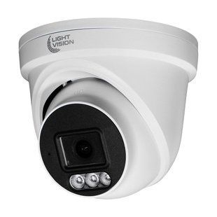 Купольна IP камера з мікрофоном Light Vision VLC-1256DI White (Linklemo), 5Мп