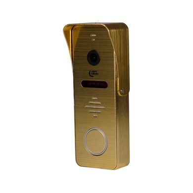 Комплект видеодомофона Light Vision AMSTERDAM FHD White + RIO FHD Gold